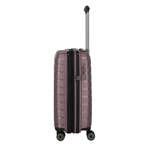 Travelite Air Base 4 kółka Walizka kabinowy 55 cm z plisą rozprężną