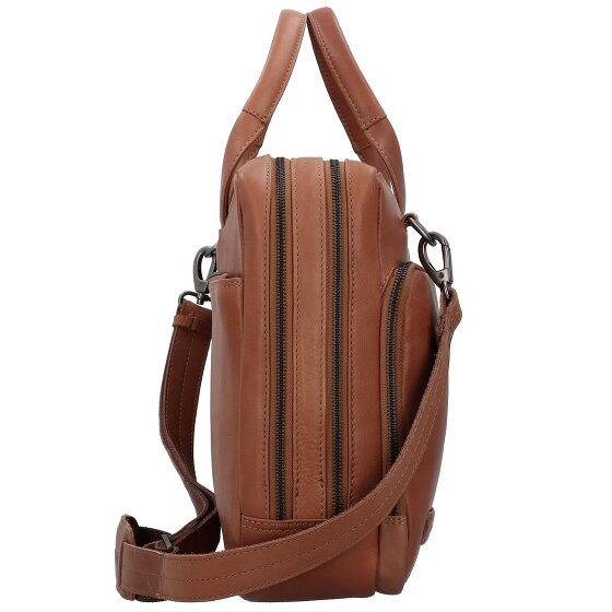 Plevier Structure Petronas Teczka Skórzany 40 cm Komora na laptopa