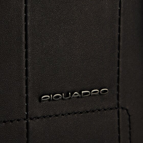 Piquadro Finn Portfel Ochrona RFID Skórzany 11 cm