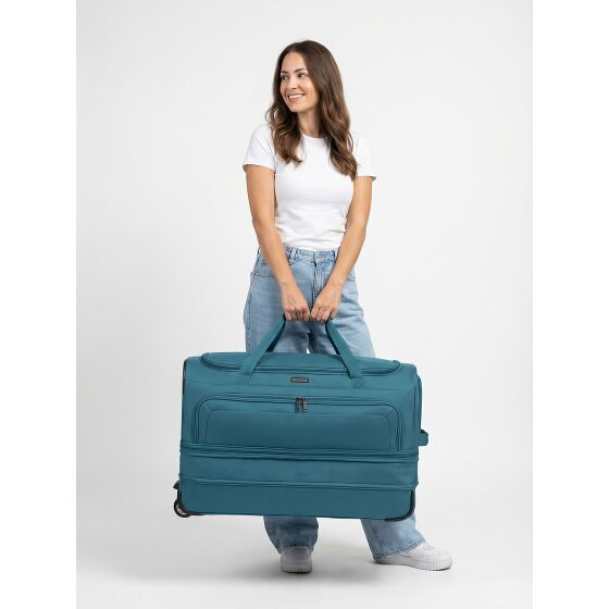 Redolz Torba podróżna Duffle Essentials z 2 kółkami, długość 70 cm, z funkcją poszerzenia