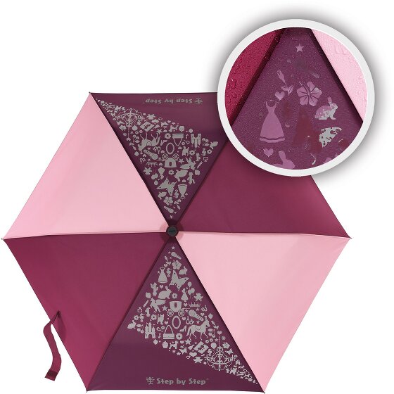 Step by Step Magic Rain Effect Parasolka dziecięca kieszonkowa 22,5 cm