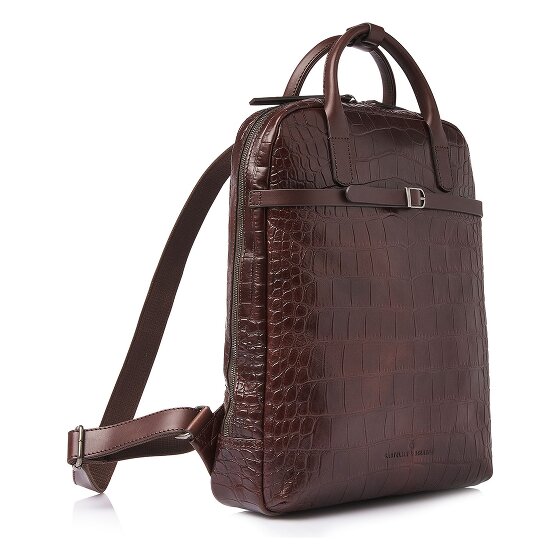 Castelijn & Beerens Emma Plecak Ochrona RFID Skórzany 41 cm Komora na laptopa