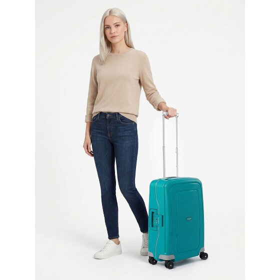 Samsonite S'Cure 4 kółka Walizka kabinowa 55 cm