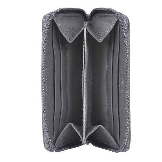 Maître ellern Portfel Ochrona RFID Skórzany 11 cm
