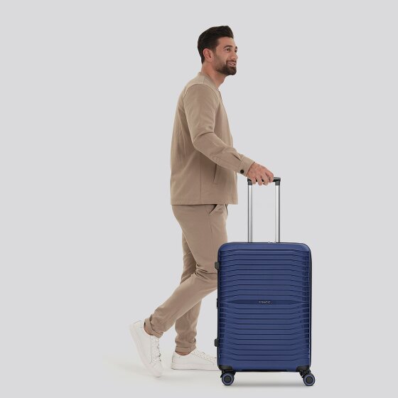 Stratic Wózek na 4 rolki Shine 65 cm z rozszerzaną plisą