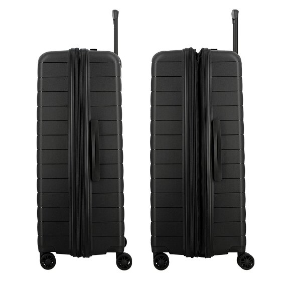 Jump Striper 4 kółka Walizka 77 cm z plisą rozprężną