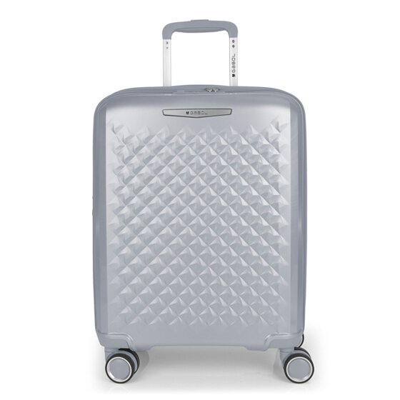 Gabol Queens 4 kółka Walizka kabinowy S 54 cm z plisą rozprężną