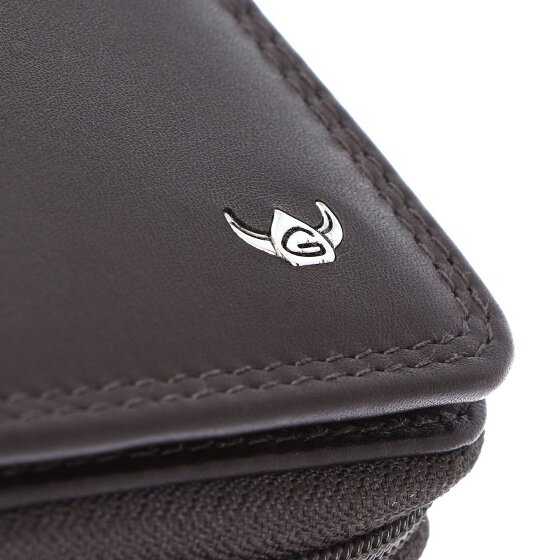 Golden Head Polo Portfel Ochrona RFID Skóra 11.5 cm