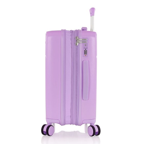 Heys Pastel 4 kółka Walizka kabinowy S 53 cm z plisą rozprężną