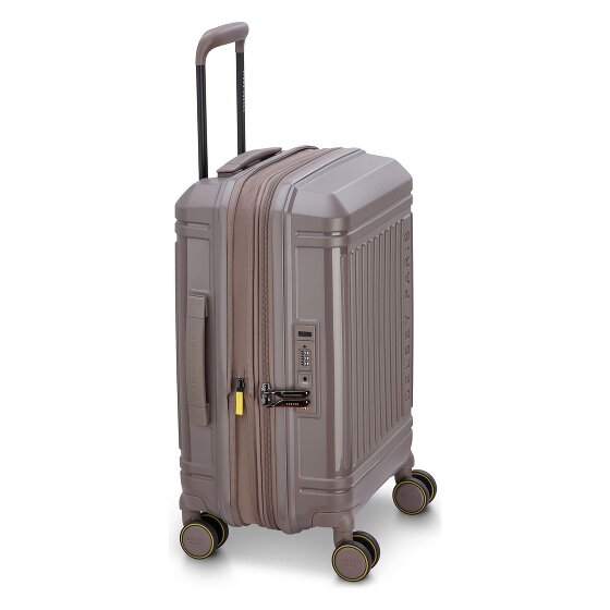 Delsey Paris Lutece 4 kółka Walizka kabinowy 55 cm z plisą rozprężną