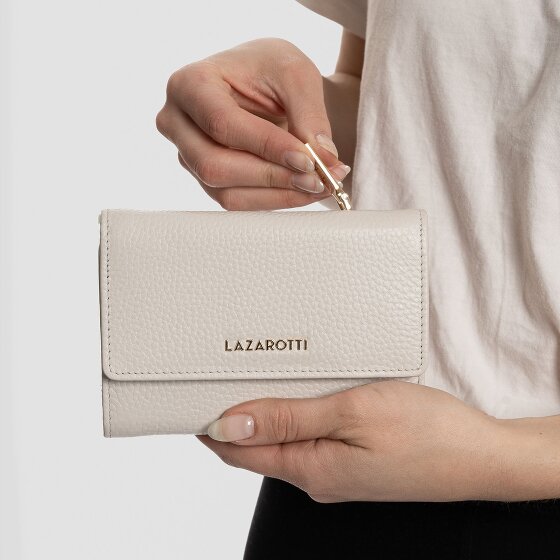 Lazarotti Bologna Leather Portfel Skórzany 14 cm