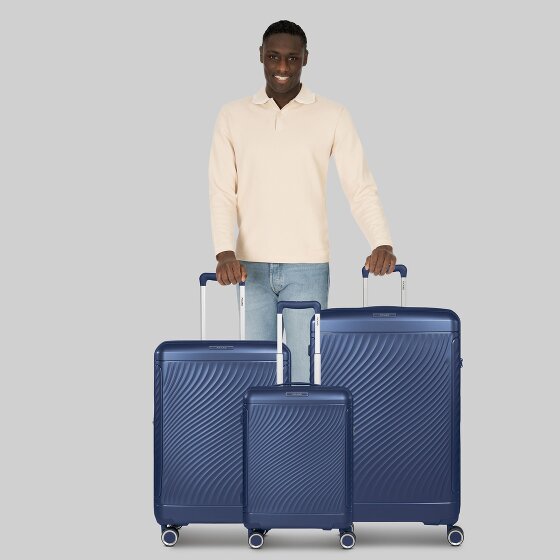 Picard Vienna 4 kółka Zestaw walizek 3-części z plisą rozprężną