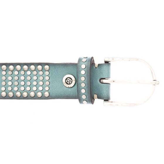 b.belt Riva Studded Belt Leather