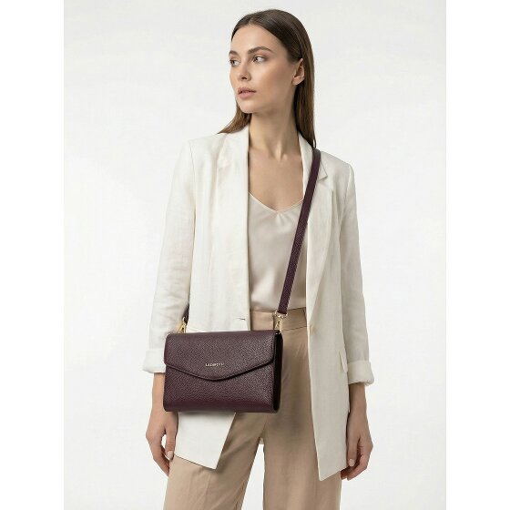 Lazarotti Bologna Skórzana kopertówka na ramię 23 cm