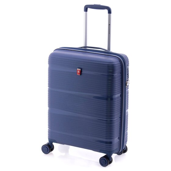 Gladiator 0800 4 kółka Walizka kabinowa 55 cm z funkcją poszerzenia