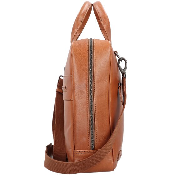 Plevier Rock Teczka Ochrona RFID Skórzany 43 cm Komora na laptopa