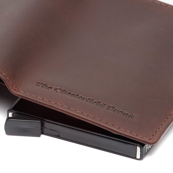 The Chesterfield Brand Lagos Etui na karty kredytowe Ochrona RFID Skórzany 6.5 cm