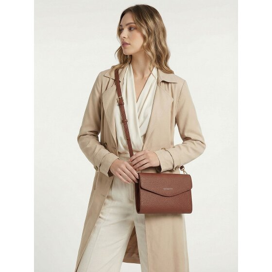 Lazarotti Bologna Skórzana kopertówka na ramię 23 cm