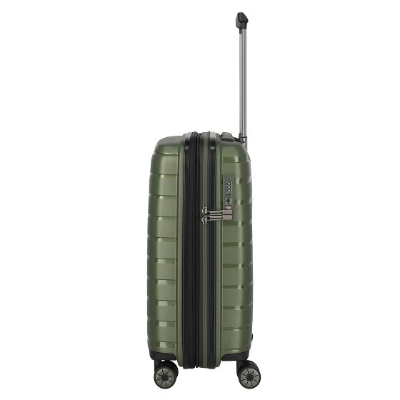 Travelite Air Base 4 kółka Walizka kabinowy 55 cm z plisą rozprężną