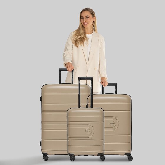 Redolz Essentials 11 4 kółka Zestaw walizek 3-części z plisą rozprężną