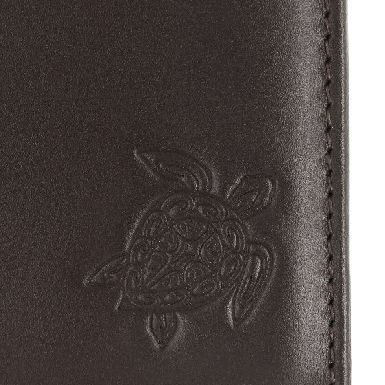 oxmox Leather Portfel Ochrona RFID Skóra 10 cm