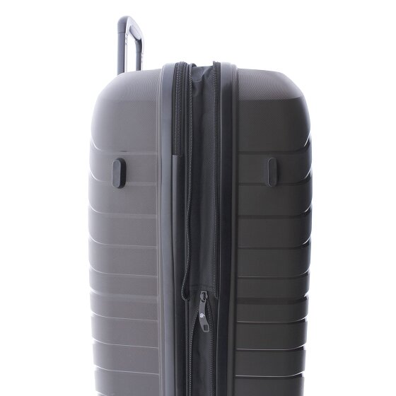 Gladiator 3400 4 kółka Walizka 76 cm z plisą rozprężną