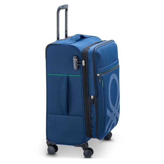 Delsey Paris x Zestaw walizek na 4 kółkach United Colors of Benetton Colour Block 3 szt.