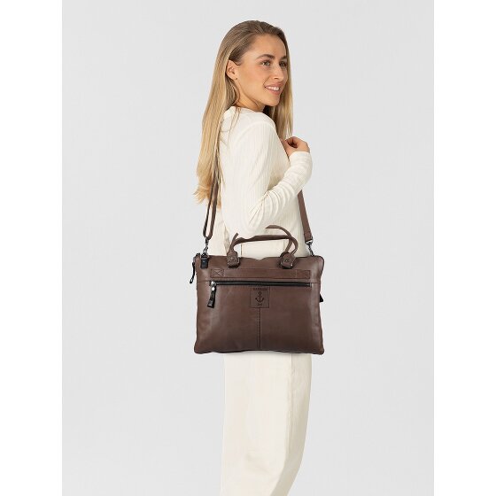 Harbour 2nd Urban Poets Vega Torba na laptopa Skórzany 38 cm