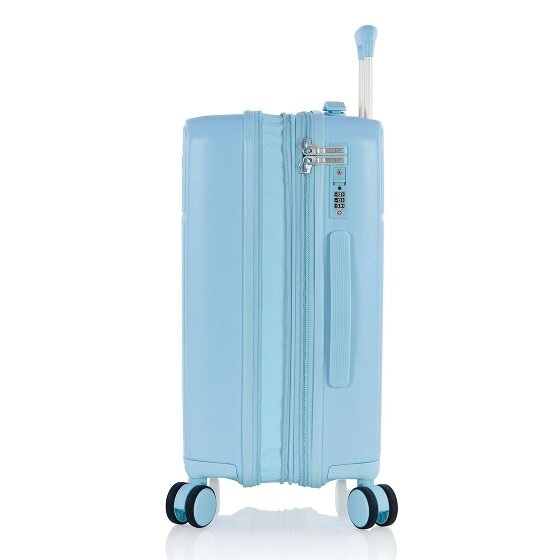 Heys Pastel 4 kółka Walizka kabinowy S 53 cm z plisą rozprężną