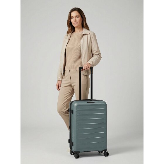 d&n Toronto 4 kółka Walizka M 65 cm z plisą rozprężną