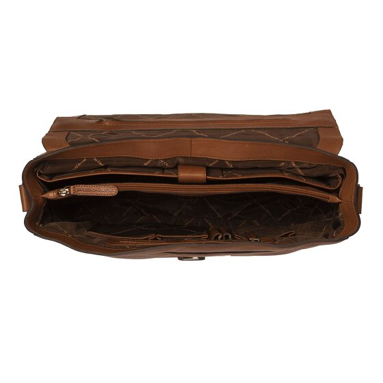 The Chesterfield Brand Soft Class Teczka Skórzany 42 cm Komora na laptopa