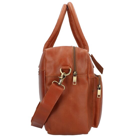 Burkely Vintage Mitch Briefcase Leather 39 cm Komora na laptopa