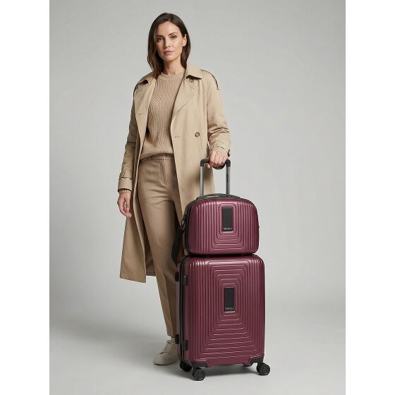 Redolz Zestaw walizek Essentials 14, 2-częściowy, Walizka kabinowa z funkcją poszerzenia i Beautycase