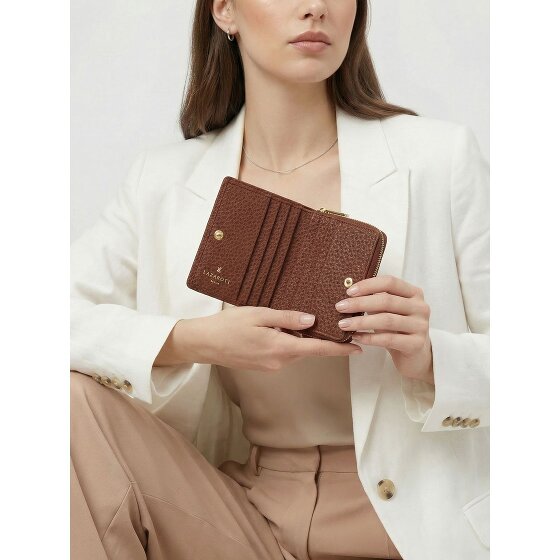 Lazarotti Bologna Leather Medium Zip-Around Wallet Leather 10 cm