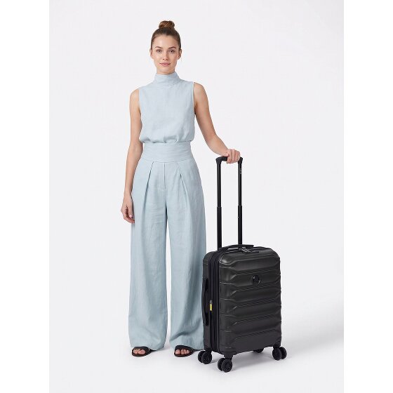 Delsey Paris Meteor 4 kółka Walizka kabinowa 55 cm z funkcją poszerzenia