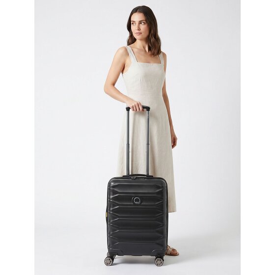 Delsey Paris Meteor 4 kółka Walizka kabinowa 55 cm z funkcją poszerzenia