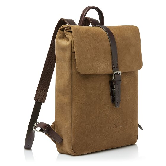 Castelijn & Beerens Veneto Plecak biznesowy Ochrona RFID Skórzany 39 cm Komora na laptopa