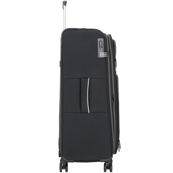 d&n Travel Line 9204 4 kółka Walizka L 76 cm z plisą rozprężną