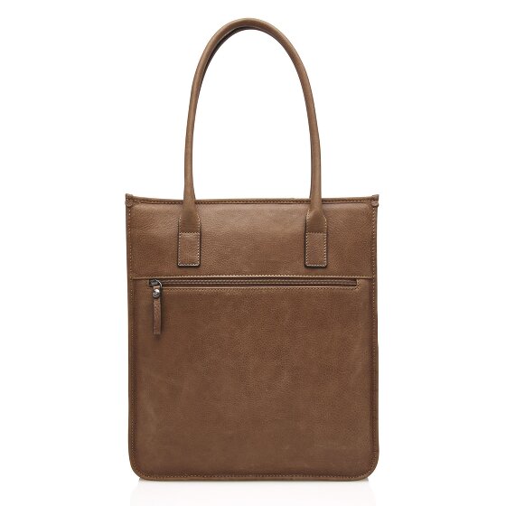 Castelijn & Beerens Skórzana torba na ramię Carisma RFID z przegrodą na laptopa 34 cm