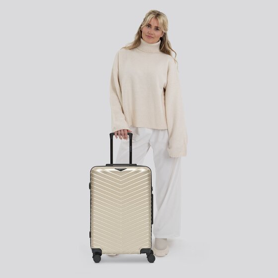 Redolz Essentials 18 4 kółka Walizka 66 cm z plisą rozprężną