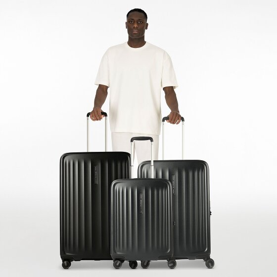 Samsonite Fyrm 4 kółka Zestaw walizek 3-części z plisą rozprężną