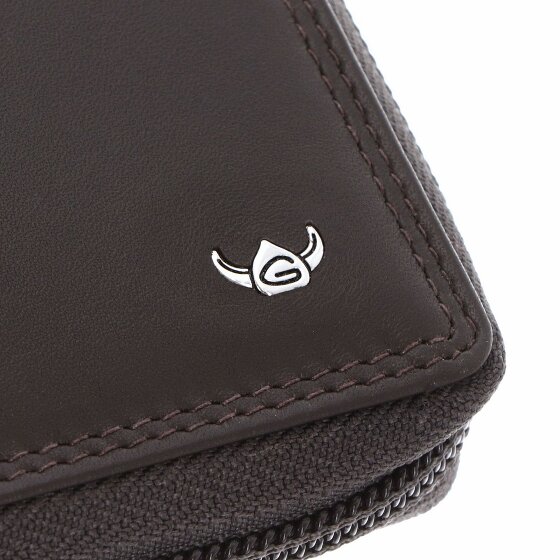 Golden Head Polo Portfel Ochrona RFID Skóra 12.5 cm