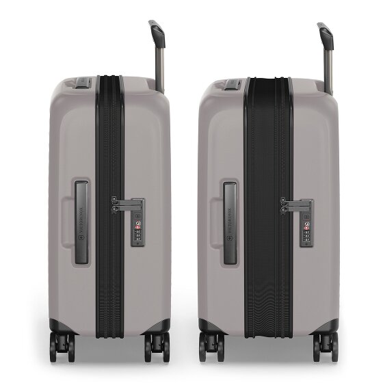 Victorinox Airox Advanced 4 kółka Walizka kabinowy S 55 cm Komora na laptopa z plisą rozprężną