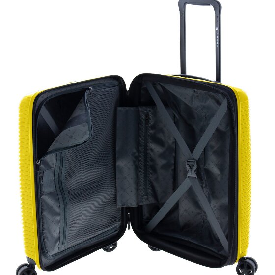 Gladiator 2800 4 kółka Walizka kabinowy 55 cm z plisą rozprężną