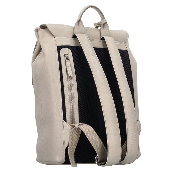 Burkely Soft Skylar Plecak Skórzany 40 cm Komora na laptopa