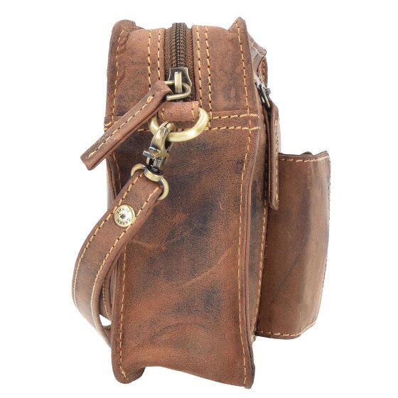 Greenburry Vintage Męska Torba Skórzana 22 cm