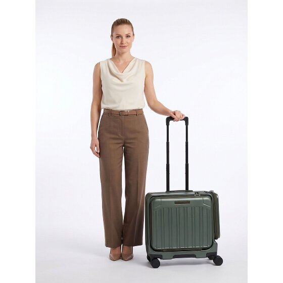 Piquadro PQ-Light 4 kółka Walizka z pilotem 46 cm Komora na laptopa
