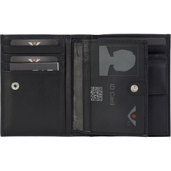 Voi Miękki skórzany portfel Rick 10 cm