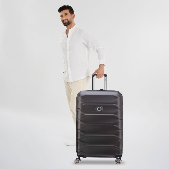 Delsey Paris Meteor 4 kółka Walizka L 78 cm z plisą rozprężną