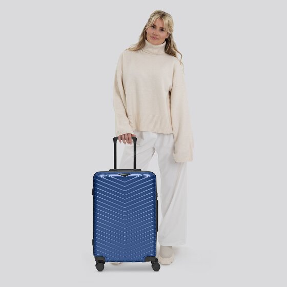 Redolz Essentials 18 4 kółka Walizka 66 cm z plisą rozprężną
